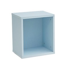 인디우드 공간박스 1단, 연하늘