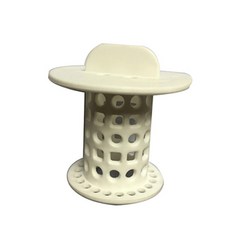 TCR淋浴髮絲捕捉器 白色, 1個