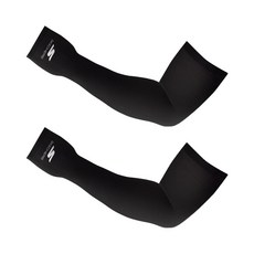 SKECHERS 防紫外線涼感袖套 扣環型, 黑色, 2個