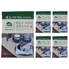 HAECHOMYEONGGA 調味海苔, 20g, 5包