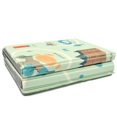 Leite露營用歐洲雙面塗層床墊, 薄荷，隨機發貨（袋）