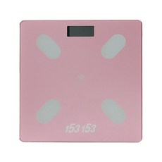153153 체지방 체중계, 핑크