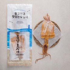훈제 훈남오징어, 100g 내외, 1개
