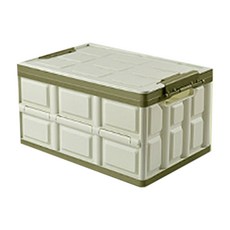 Seongha貿易折疊箱 30L, 綠色, 1個