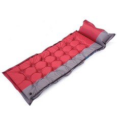 런웨이브 에어매트 21홀 자충매트, 레드