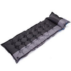 Runwave 氣墊床 21孔自動充氣睡墊, 黑色