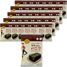 hanadamfood 韓式傳統海苔 5入, 20克, 36個