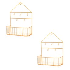 鐵製框架收納兩用壁掛掛鉤 YT_RA1145 2入, 基本A款