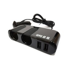 비오랩 차량용 스마트 듀얼 USB 앤 2구 소켓, 1개