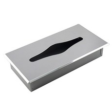 不鏽鋼基本款衛生紙盒 B_RD_116, 金屬, 1個
