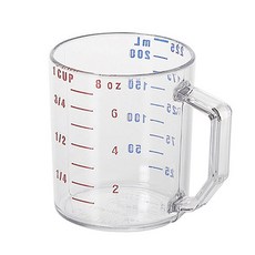 CAMBRO 聚碳酸酯刻度量杯, 混色, 250ml