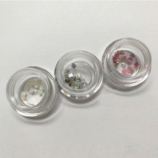 Nemjagae 指甲零件套組 3, 白色, 圖案, 粉色圖案, 1套