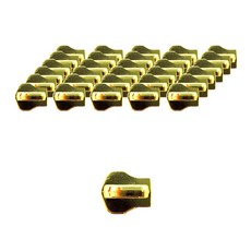 YKK 5號金屬拉鍊頭, 金色, 50個