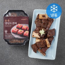 송추가마골 순수 양념 소갈비 8대 (냉동), 700g, 1개