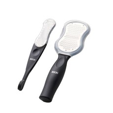 BOCAS 去角質器 黑色 2種組 FC-1000/FC-2000, 1套