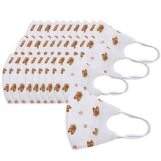 Nawaagi 貓頭鷹印花立體口罩 30入