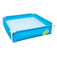 Bestway BW_56217 三色方柱池 122x122x30.5cm, 藍色