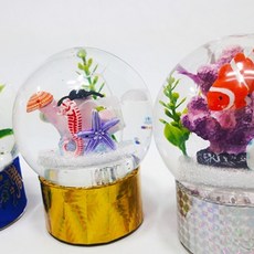 LED雪花水晶球DIY 2件組, 海景, 文化遺產