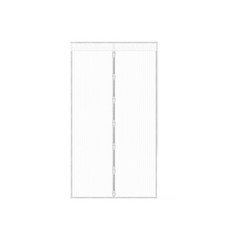 簡約風磁吸式防護門簾 白色, 1個