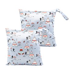 ABM KOREA 卡通圖案紙尿褲收納袋 L號 2入, 隨機出貨