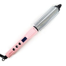 CNS WORLD 鈦合金溫控造型整髮梳 銀色版本 25mm, IMS-3000, 混色