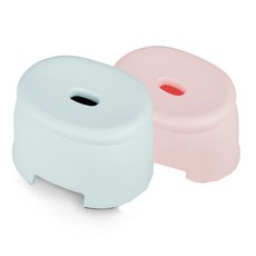 Freebon浴室椅 天藍色+粉色, 1套, 粉色