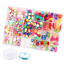 Uniart 串珠工藝DIY套組, 隨機發貨（釣魚線）, 1套