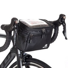 M motors City 車把自行車包, 黑色的, 1個