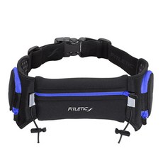Fitletic 水合拉鍊開口馬拉松跑帶 HD20, 藍色