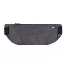 스타 심플 디자인 힙색 런닝 벨트, 차콜, 1개