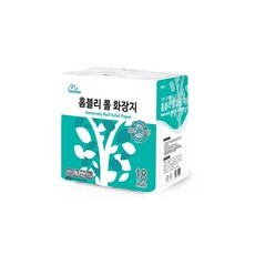 家常天然紙漿衛生紙 40m, 18捲, 1包