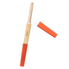 SCHOTT 玻璃吸管20cm+淺紅色案例套組, 1套