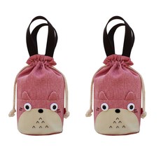 繪畫圖案水瓶袋 T32, 1型, 2個