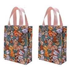 繪畫圖案水瓶袋 T33, 5型, 2個