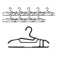 Decozine 多功能褲架 ver2, 灰色, 10個