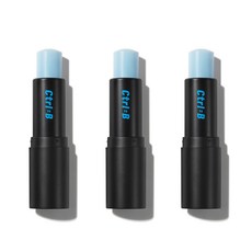 Ctrl=B 男士彩色抽潤唇膏, 單色, 3個