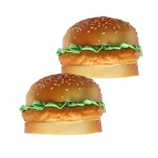 DAEHAN 拍攝專用食品道具組 2入, 漢堡