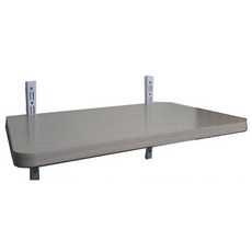 系統單層牆壁層架, 珍珠白, 1層