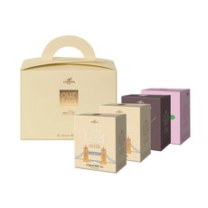 아워티 쟈뎅 올어바웃 아워티 밀크티 오리지널 2p + 흑당 + 스트로베리 세트, 480.4g, 24개입, 1세트