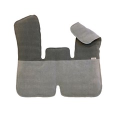 Dadarumsewing頸肩熱敷袋 紅豆熱敷袋 灰色, 1個