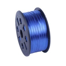 Knock 高密度緞面緞帶 5mm, 深藍色, 1捲, 90m