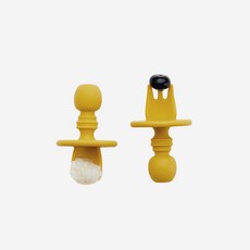 coaa coaa 湯匙叉子組, Mustard, 1組