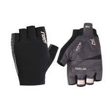 nSR RIDInG Fondo Intense半手套 雙手用, 黑色+玫瑰金