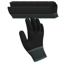 PU內襯手套, 黑色, 40個