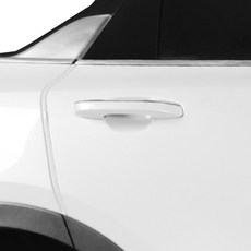 메이튼 차량용 스테인레스 도어 엣지 몰딩, 화이트, 1개