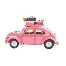 迷你露營車微型裝飾品, 粉色的