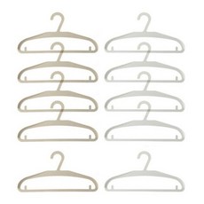 오체어스 두툼 라운드 옷걸이, 랜덤발송, 10개입