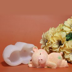 잠자는곰 실리콘몰드 작은곰