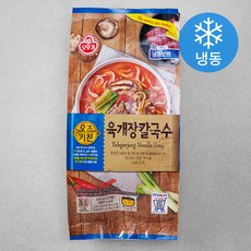 오뚜기 오즈키친 육개장칼국수 2인분 (냉동), 610g, 1개