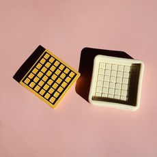 이색트레이 고수들의 바둑판 실리콘몰드